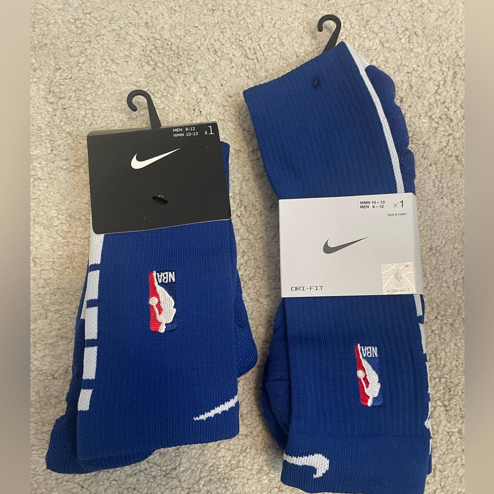 Nike power grip and quick grip basketball socks. NBA player issued authentics